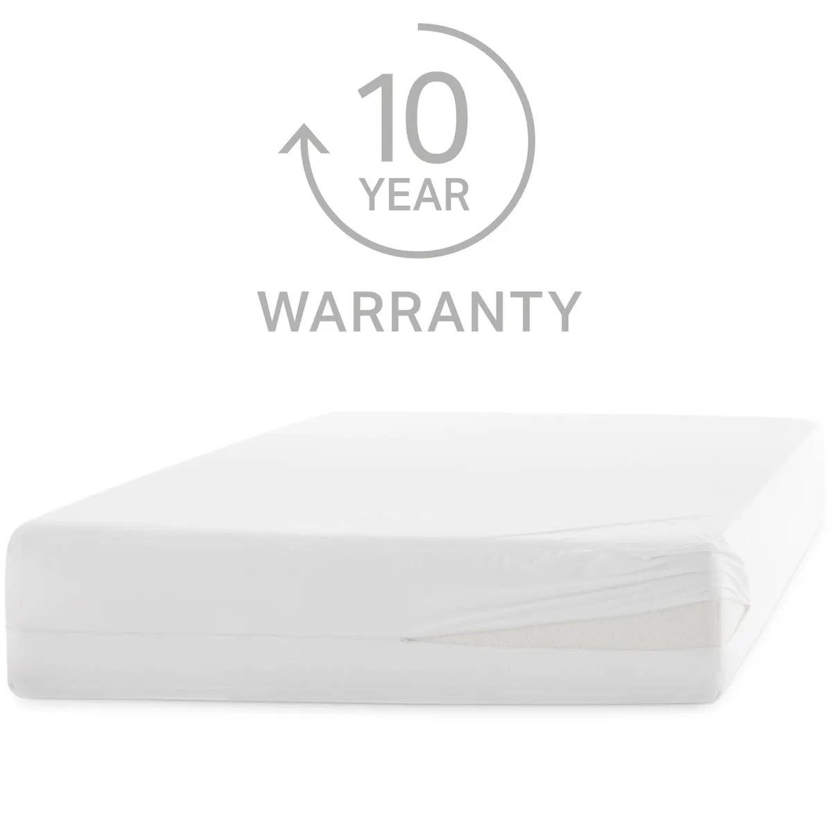 Mattress encasement protector, close view